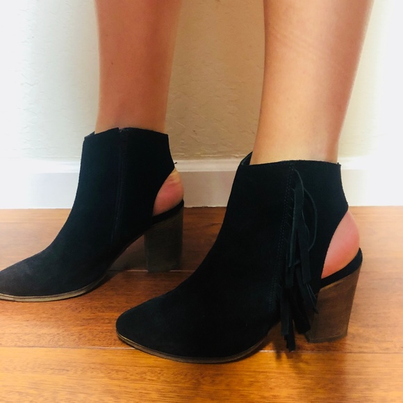 Steve Madden Shoes - Steve Madden Malvina Black Suede Booties